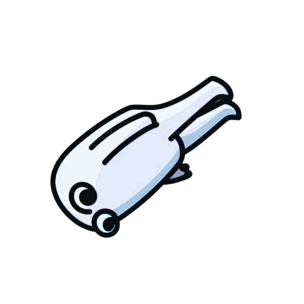 Mascotte Kalvyx — variante claire